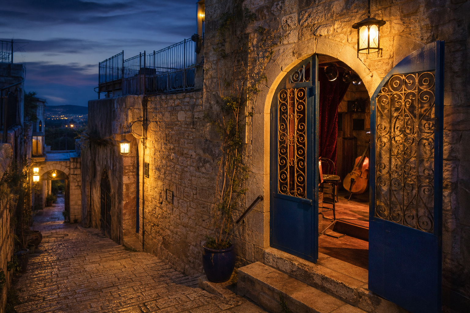Tzfat Music venue exterior