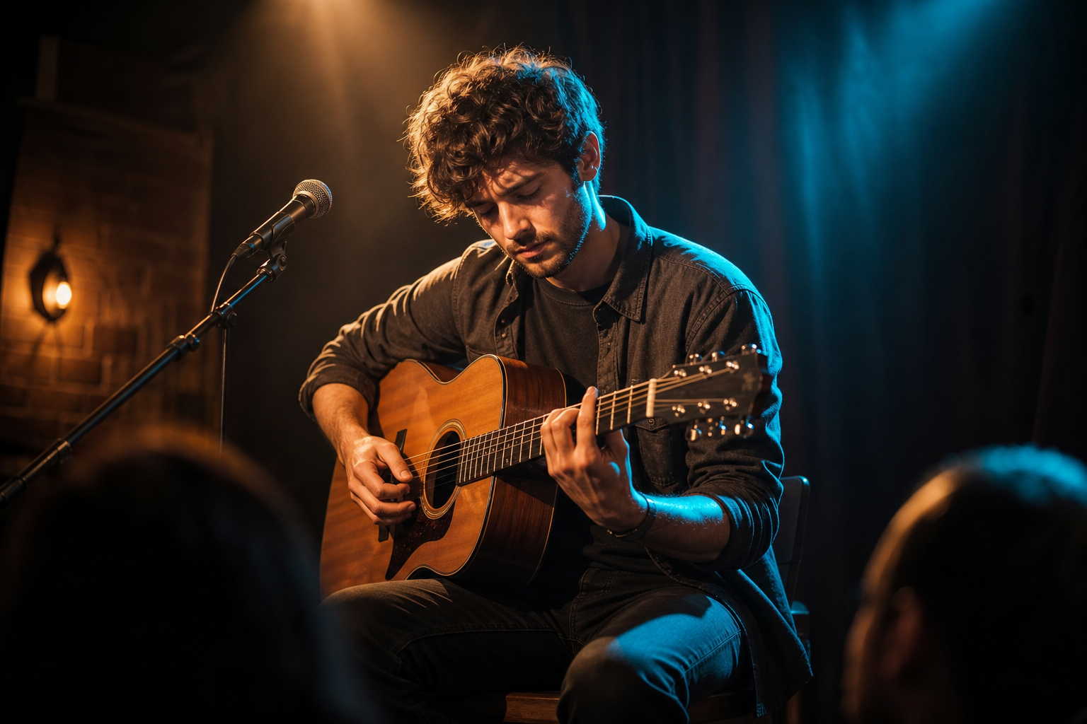 Artist performing at Tzfat Music