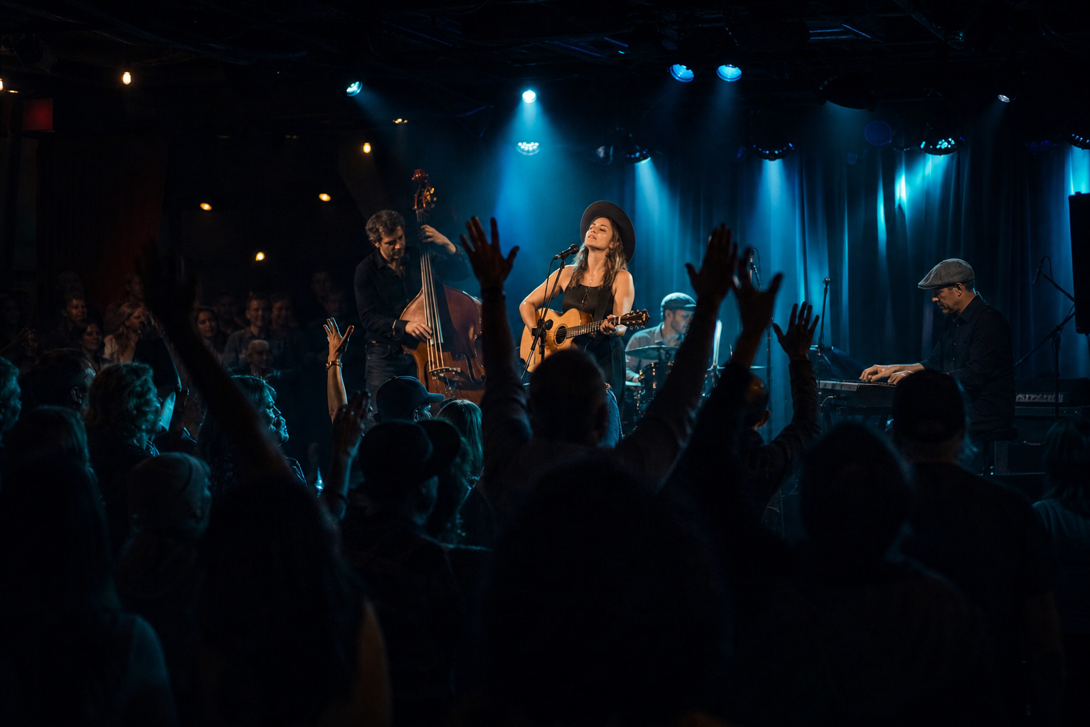 Crowd at Tzfat Music